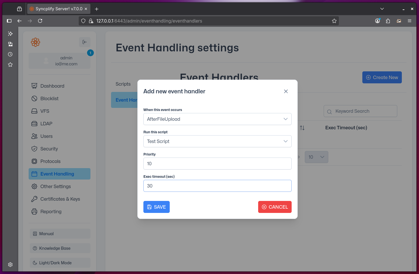 Event-Handler